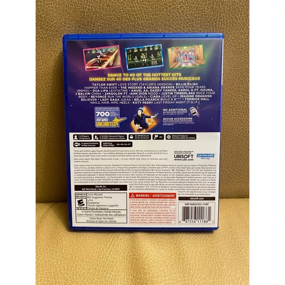 Just Dance 2022 PS5‎ Game
